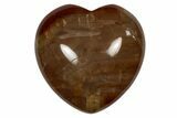 1.5" Polished Fire Agate Hearts - Photo 2